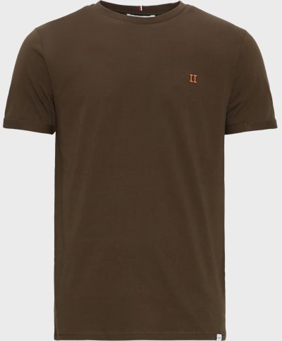 Les Deux T-shirts NØRREGAARD T-SHIRT LDM101155 2401 Brun